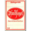 Bild einer Pfandsiegelmarke