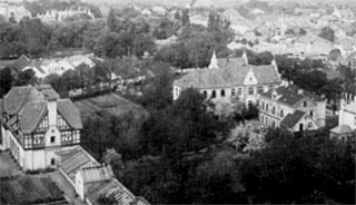 Luftbildaufnahme Herminenstr. 30/31 um 1895